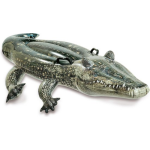 Intex Opblaasbaar Figuur Krokodil Real Ride-on - 170 X 86 Cm - Groen