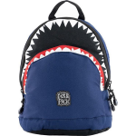 Pick & Pack Fun Rugzak S Shark Shape Navy - Blauw