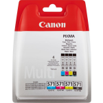 Canon CLI-571 Cartridges Combo Pack - Zwart