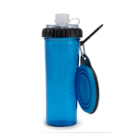 Dexas Snack Duo met travel cup Pro Blue - Blauw