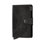 Secrid Mini Wallet Portemonnee Vintage Black - Negro