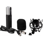 HQ power Set Met Condensator Microfoon - Zwart