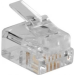 Intronics Modulaire connector voor ronde kabel met litze aders in zakje 25 stuks - [TD104R]