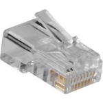 Intronics Modulaire connector voor ronde kabel met litze aders in zakje 25 stuks - [TD108R]