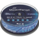 MediaRange Blu-ray 25GB 25st. 4x Spindle Recordable