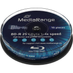 MediaRange Blu-ray 25GB 10st. 6x Spindle Recordable
