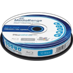 MediaRange Blu-ray 25GB 10st. 6x Spindle Printable Recordable