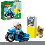 Lego - Juguete De Construcción Moto De Policía DUPLO