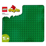 Lego - Tablero De Expansión Base De Construcción Verde DUPLO - Verde