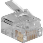 Intronics Modulaire connector voor ronde kabel met litze aders in zakje 25 stuks - [TD106R]