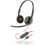 Poly Blackwire C3220 Headset Hoofdband - Zwart