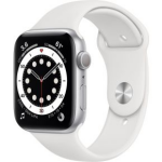 Apple Watch Series 6 OLED Zilver GPS - Zwart