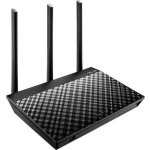 Asus RT-AC66U B1 draadloze router Dual-band (2.4 GHz / 5 GHz) Gigabit Ethernet - Zwart