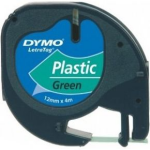 Dymo 12mm LetraTAG Plastic tape - [S0721640] - Groen