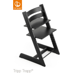 Stokke - Trona Evolutiva ® Tripp Trapp Roble Negro - Zwart