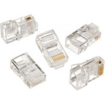 Gembird LC-8P8C-001/50 RJ-45 Transparant kabel-connector