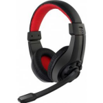 Gembird GHS-01 Stereofonisch Hoofdband, Rood hoofdtelefoon - Zwart