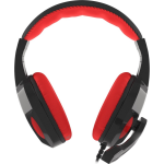 Genesis Natec ARGON 100 Headset Hoofdband Zwart, - Rojo