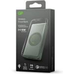 GP Powerbank Q10A grey 10.000mAh draadloos laad/USB-C 165Q10AGREY