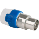 Hirschmann Coaxconnector Male - Blauw