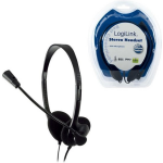LogiLink Stereo Headset Earphones with Microphone - [HS0001]