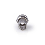 Nedis F-connector | Mannelijk | Voor 6,8mm-coaxkabels | 25 stuks | Metaal