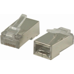 Nedis Netwerkconnector | RJ45 Male - Voor Solid Cat5 U/FTP-Kabels | 10 Stuks | Metaal