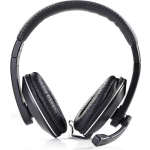 Nedis PC-headset | Over-ear | Microfoon | Dubbele 3,5 mm connector - Zwart
