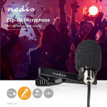 Nedis Bedrade Microfoon | Clip-On | Lavalier | 3,5 mm | Metaal