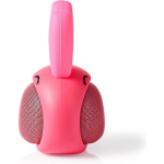 Nedis Animaticks Bluetooth Speaker | 3 uur speeltijd | Handsfree bellen | Robby Rabbit - Roze