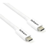 Startech .com Thunderbolt 3 USB-C kabel 20Gbps Thunderbolt, USB en DisplayPort compatibel 2m wit