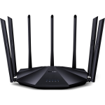 Tenda AC23 draadloze router Dual-band (2.4 GHz / 5 GHz) Gigabit Ethernet - Negro