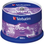 Verbatim DVD+R 16X 50st. Spindle