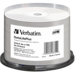 Verbatim 1x50 DVD-R 4.7GB 16x white wide printable NON-ID