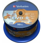 Verbatim DVD-R 16X 50st. Spindle printable