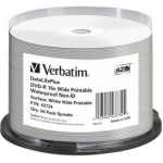 Verbatim 1x50 DVD-R 4.7GB 16x Wide Glans waterproof print