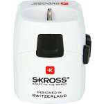 Skross Reisadapter Wereld PRO+ USB Geaard