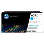 HP 657X originele high-capacity cyaan LaserJet tonercartridge