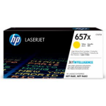 HP 657X originele high-capacity gele LaserJet tonercartridge