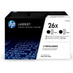 HP Toner CF 226 XD nr. 26 X - Zwart