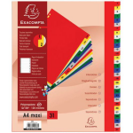 Exacompta tabblad in gekleurd PP - 1-31 - A4 MAXI -