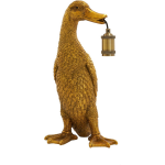 Tafellamp Duck - Goud