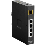 D-link DIS‑100G‑5PSW Unmanaged L2 Gigabit Ethernet (10/100/1000) Power over Ethernet (PoE) - Negro