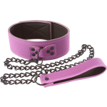 NS Novelties Lust Bondage halsband paars