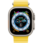 Apple Watch Ultra 49 Mm Yellow/ocean Band