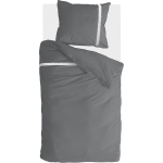 Walra Dekbedovertrek Timeless Chic - 140 x 200/220 cm - antraciet