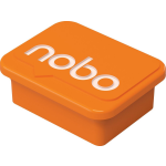 NOBO Magneet voor Whiteboard 18x22mm - Oranje