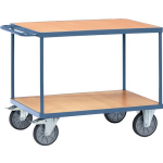 Tafelwagen | 2 laadvlakken L1000xB700mm | duifblauw, RAL 5014 drgverm.600 kg - 9000444116