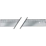 Lineaal | lengte 1000 mm | staal zonder beschermde uiteinden - 4000858806