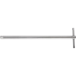 Pijpdopsleutel | sleutelwijdte 10 mm lengte 400 mm | met dwarsgreep | verchroomd - 4000823733